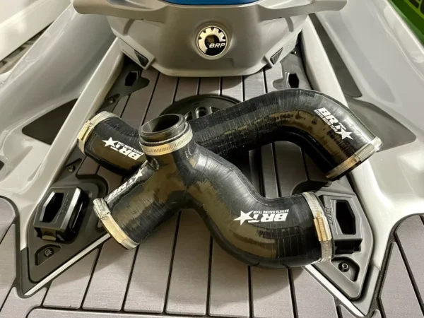 SeaDoo 300 Intercooler Hoses With BOV Port & BlockOff Plug 2016-2023 RXT,GTX,RXP