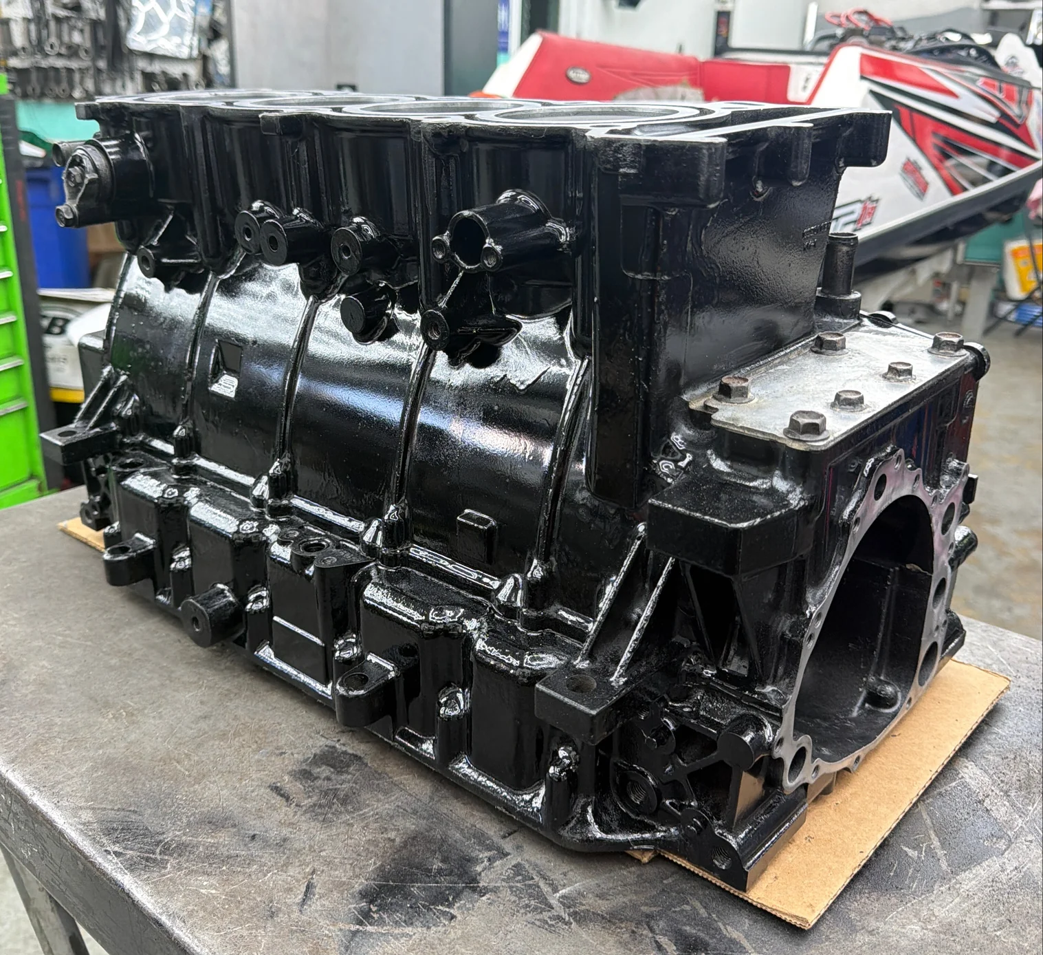 Yamaha 1800 HO Remanufactured Short Block - Image 2